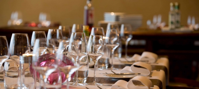 Een heerlijk 3-gangendiner Restaurant VERS