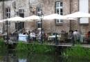 Genieten op het terras bij Hotel Daelenbroeck