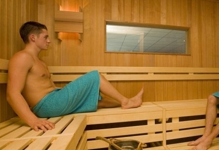 Relaxen in de Sauna