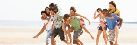 Groepsuitjes op het strand van Zuid-Holland Groepsuitjes op het strand van Zuid-Holland