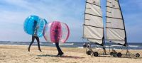 Groeps activiteiten strand