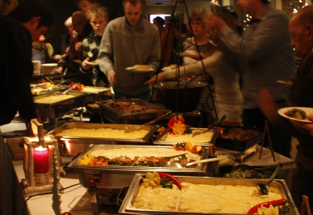 Familie kerstbuffet ( zeer uitgebreid ) met super leuke activiteiten in Gelderland