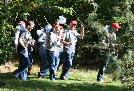 Winters Teambuildingsprogramma - Actieve dag uit op de Veluwe