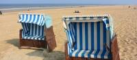 Strandstoelen in Egmond aan Zee
