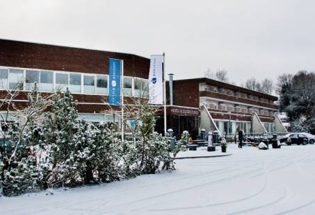 gebouw winter
