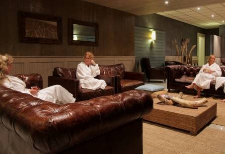 Heerlijk relaxen in de loungeruimte