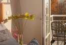 Hotelkamer Balkon