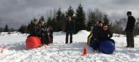 Teambuilding in de sneeuw