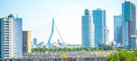 Uitzicht over Rotterdam