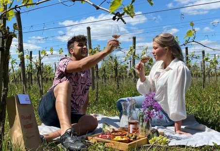 Romantische Picknick in de Wijngaard - genieten in het Montferland