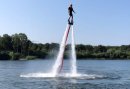 Mannenweekend op een vakantiepark in Overijssel met activiteiten zoals E-flyboarden