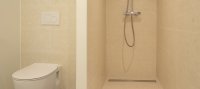 Badkamer in het hotel in Sittard