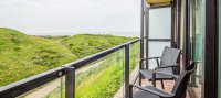 Landzijde kamer in het Strandhotel in Wijk aan Zee