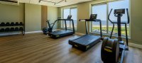 Fitness in het strandhotel in Wijk aan Zee