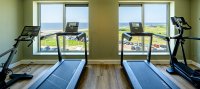 Fitness in het strandhotel in Wijk aan Zee