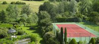 Uitzicht vanaf balkon gulpdal