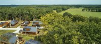 Bovenaanzicht in Villa Eagle
