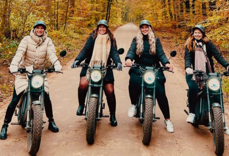 E-scooteren op de Veluwe inclusief High Tea