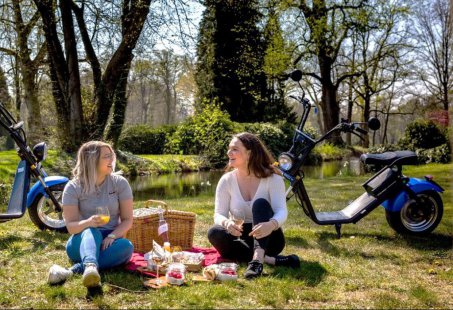 Origineel bedrijfsuitje in de Achterhoek - E-chopper rijden met leuke route