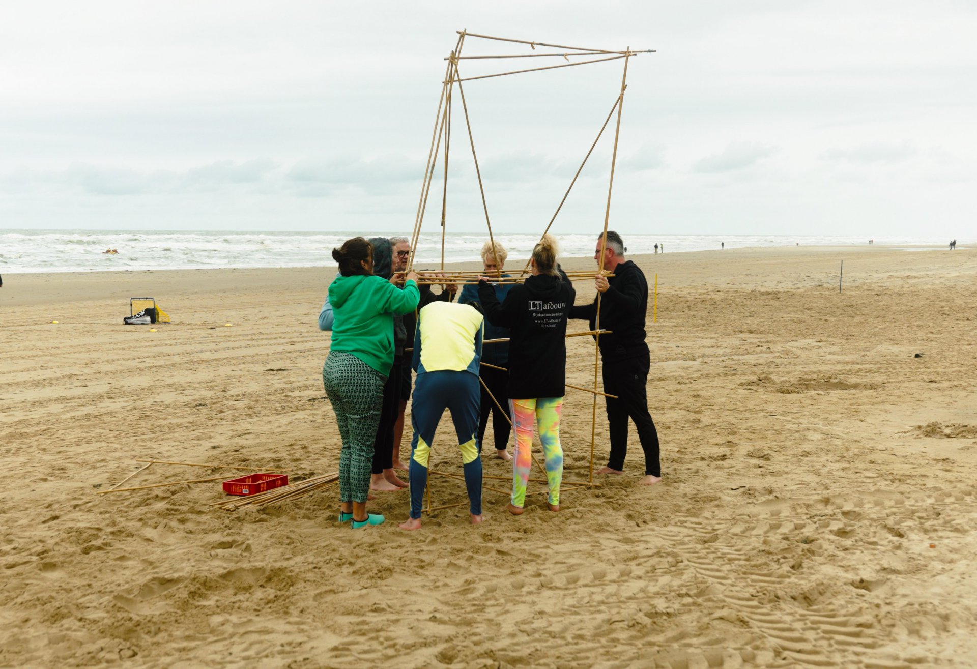 Dagprogramma Teambuilding in Scheveningen - Strand Spektakel en Drie gangen diner